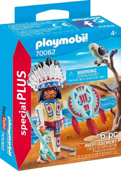 PLAYMOBIL Special PLUS 70062 Indianerhäuptling