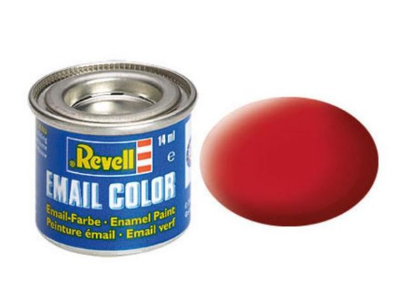 REVELL 32136 Email Color Farbe 14 ml kaminrot matt RAL 3002