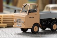 AUHAGEN Multicar M22 Pritsche mit Anh&auml;nger Holzbau 40507 Bausatz Spur H0
