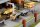 AUHAGEN Multicar M22 Pritsche mit Anh&auml;nger Holzbau 40507 Bausatz Spur H0
