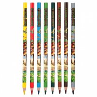 DEPESCHE 11385 Dino World Malbuch mit Buntstiften