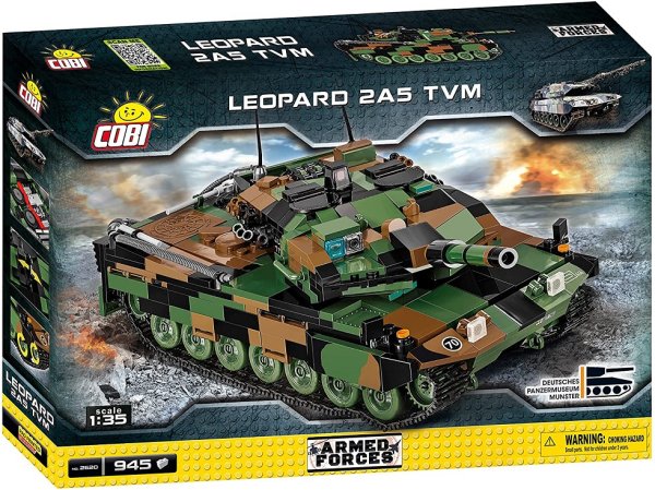 COBI 2620 Leopard 2A5 TVM Militär Baukasten 1:35