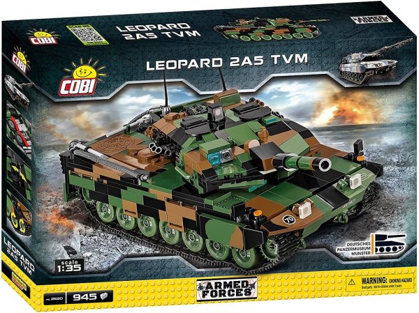 COBI Leopard 2A5 TVM 2620 Militär Baukasten 1:35