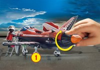 PLAYMOBIL Stuntshow 70832 Air Stuntshow Düsenjet Eagle