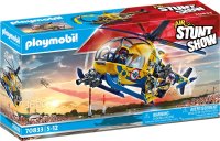 PLAYMOBIL Stuntshow 70833 Air Stuntshow Filmcrew-Helikopter