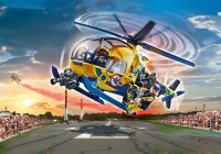 PLAYMOBIL Stuntshow 70833 Air Stuntshow Filmcrew-Helikopter