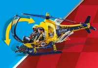PLAYMOBIL Stuntshow 70833 Air Stuntshow Filmcrew-Helikopter