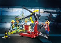 PLAYMOBIL Stuntshow Air Stuntshow Servicestation 70834