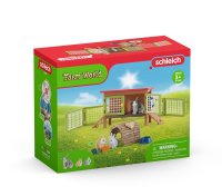 SCHLEICH Farm World 42420 Kaninchenstall