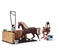 SCHLEICH Horse Club 42438 Waschplatz mit HORSE CLUB Emily...