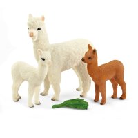 SCHLEICH Wild Life 42544 Alpakafamilie