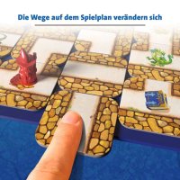 RAVENSBURGER 26955 Das verrückte Labyrinth: Spieleklassiker für 2 - 4 Personen ab 7 Jahren