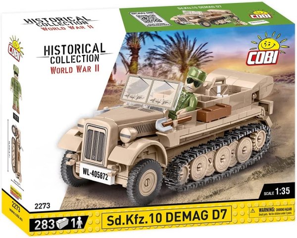 COBI Sd.Kfz 10 Demag D7 2273 Militär Baukasten 1:35