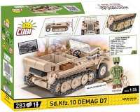 COBI 2273 Sd.Kfz 10 Demag D7 Militär Baukasten 1:35