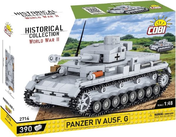 COBI 2714 Panzer IV Ausführung G Militär Baukasten 1:48