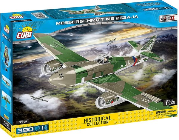 COBI Messerschmitt Me262 A-1a 5721 Flugzeug Baukasten 1:32
