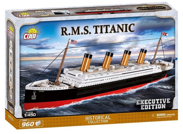 COBI 1928 RMS Titanic Executive Edition Schiff-Baukasten 1:450