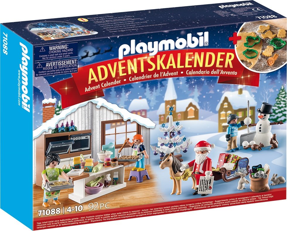 PLAYMOBIL City Life 71088 Adventskalender Weihnachtsbacken, 24,99