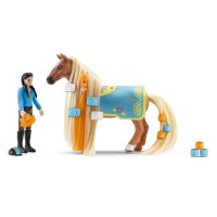 SCHLEICH Horse Club 42585 Kim & Caramelo Starter Set