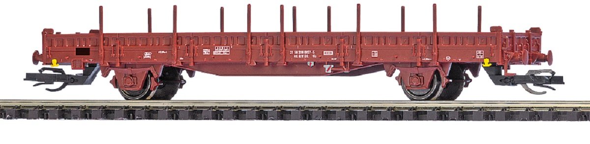 Flachwagen DR Ep IV Samm 4818 Mit 2 Traktoren