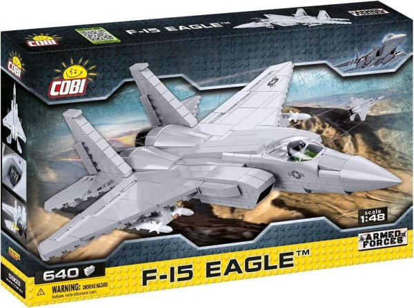 COBI Flugzeug F-15 Eagle 5803 Militär-Baukasten 1:48