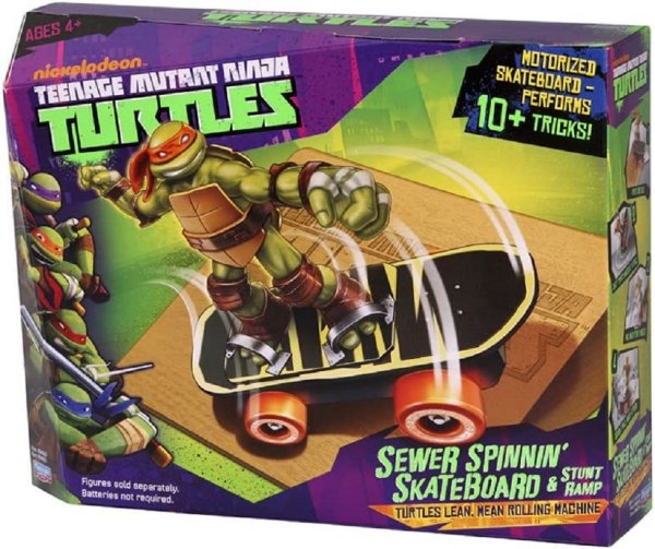 STADLBAUER 14094051 TMNT Sewer Spinnin Skateboard ohne Figur