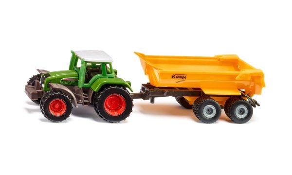 SIKU 1605 - Fendt mit Krampe Muldenkipper