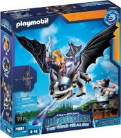 PLAYMOBIL 71081 Dragons: The Nine Realms Thunder und Tom