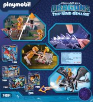 PLAYMOBIL 71081 Dragons: The Nine Realms Thunder und Tom
