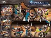 PLAYMOBIL Novelmore 71025 Novelmore Salahari Sands Donnerthron
