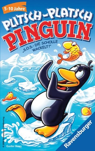 RAVENSBURGER 23213 Plitsch-Platsch Pinguin Reisespiel