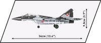 COBI Flugzeug MiG-29 NATO Code FULCRUM 5834 Militär-Baukasten 1:48