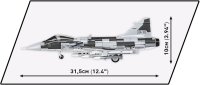 COBI 5820 Flugzeug Saab JAS 39 Gripen E Militär-Baukasten 1:48