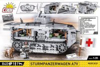 COBI 2989 Sturmpanzerwagen A7V Panzer Baukasten 1:35