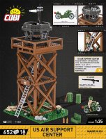 COBI 3042 US Flugplatz Tower Company of Heroes 3 Militär-Baukasten 1:35