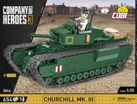 COBI 3046 Panzer Churchill Mk. III Company of Heroes 3 Militär-Baukasten 1:35