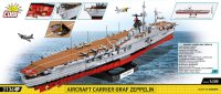 COBI 4826 Graf Zeppelin Flugzeugträger Schiff-Baukasten 1:300