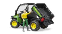 BRUDER 02490 John Deere Gator XUV 855D mit Fahrer Profi-Serie bworld 1:16