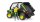 BRUDER 02490 John Deere Gator XUV 855D mit Fahrer Profi-Serie bworld 1:16