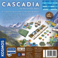 KOSMOS 68259 Cascadia-Im Herzen der Natur Spiel des Jahres 2022