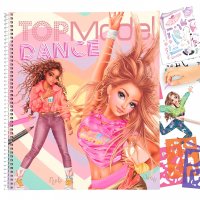 DEPESCHE 12227 TOPModel DANCE Malbuch mit Schablonen und Sticker