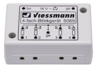 VIESSMANN 5065 Vierfach-Blinkelektronik für Andreaskreuze...