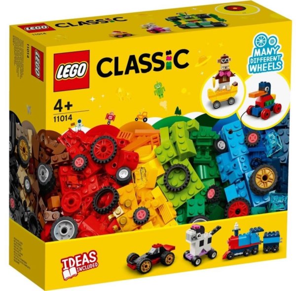 LEGO Classic 11014 Steinebox mit Rädern
