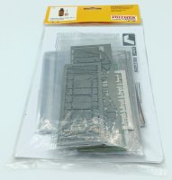 VOLLMER Werkstatt mit Ziegel-/Fachwerkfassade Bausatz 45640 Spur H0