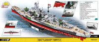 COBI 4839 Schlachtschiff Tirpitz Schiff-Baukasten 1:300
