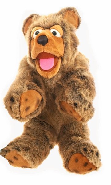 MATTHIES Living Puppets Handpuppe Balthasar der Bär 48 cm Handspieltier W124