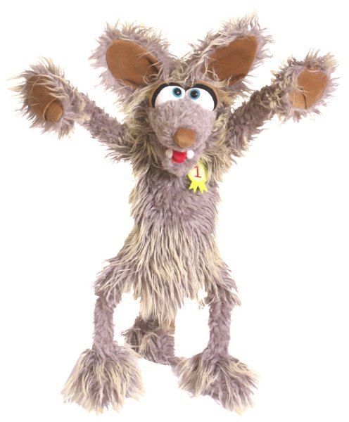 MATTHIES Living Puppets Handpuppe Jörg Schlawenski der Kojote 63 cm Handspieltier W856