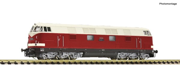FLEISCHMANN 721474 Diesellokomotive BR 118 616-2 mit DC-Sound DR Ep.IV Spur N