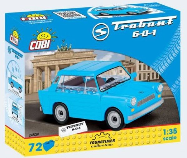 COBI Trabant 601 blau 24539 Auto-Baukasten 1:35
