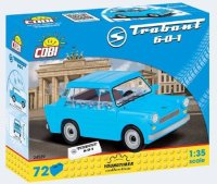 COBI 24539 Trabant 601 blau Auto Baukasten 1:35